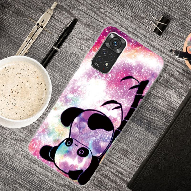 Cover Xiaomi Redmi Note 11 Pro 4G / 5G Panda Og Bambus