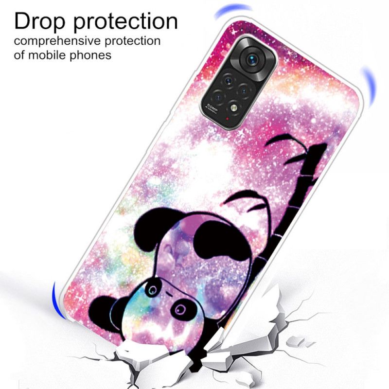 Cover Xiaomi Redmi Note 11 Pro 4G / 5G Panda Og Bambus