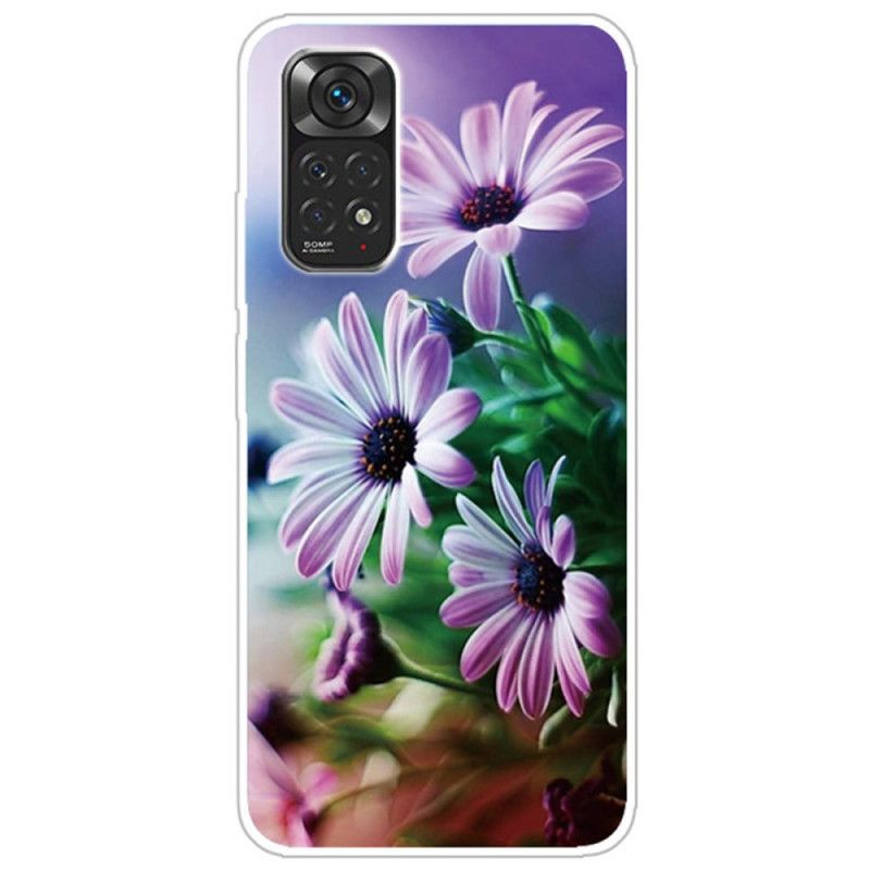 Cover Xiaomi Redmi Note 11 Pro 4G / 5G Realistiske Blomster