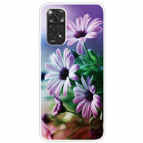 Cover Xiaomi Redmi Note 11 Pro 4G / 5G Realistiske Blomster