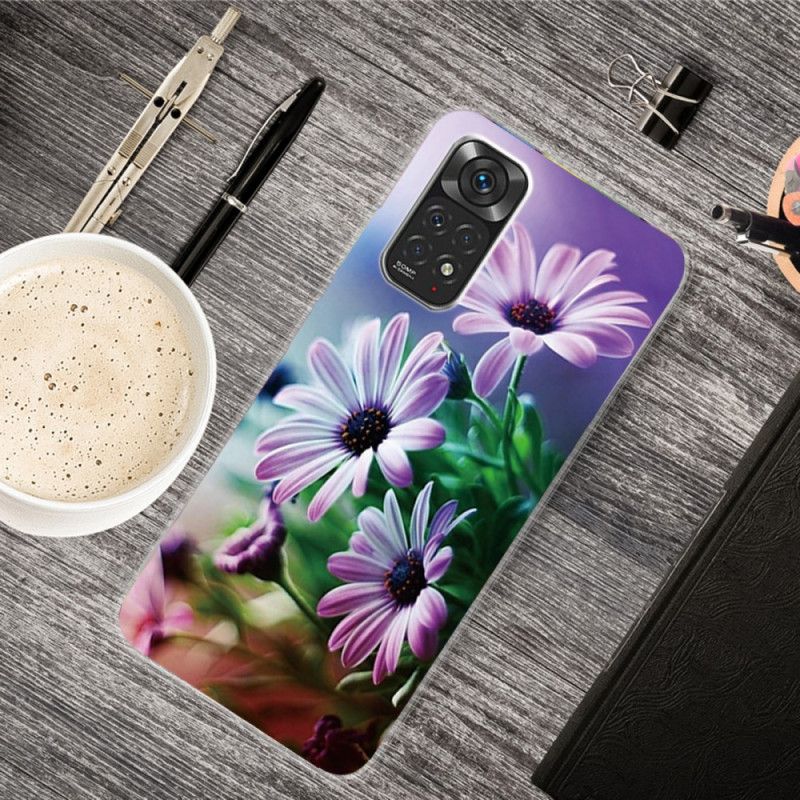 Cover Xiaomi Redmi Note 11 Pro 4G / 5G Realistiske Blomster