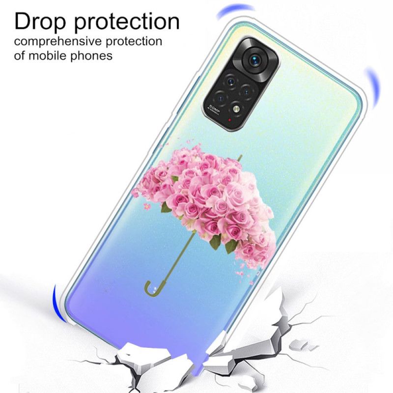 Cover Xiaomi Redmi Note 11 Pro 4G / 5G Roser Paraply