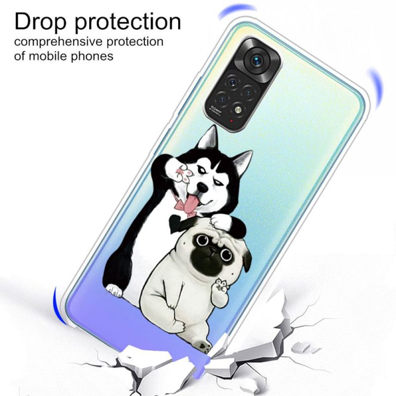 Cover Xiaomi Redmi Note 11 Pro 4G / 5G Sjove Hunde