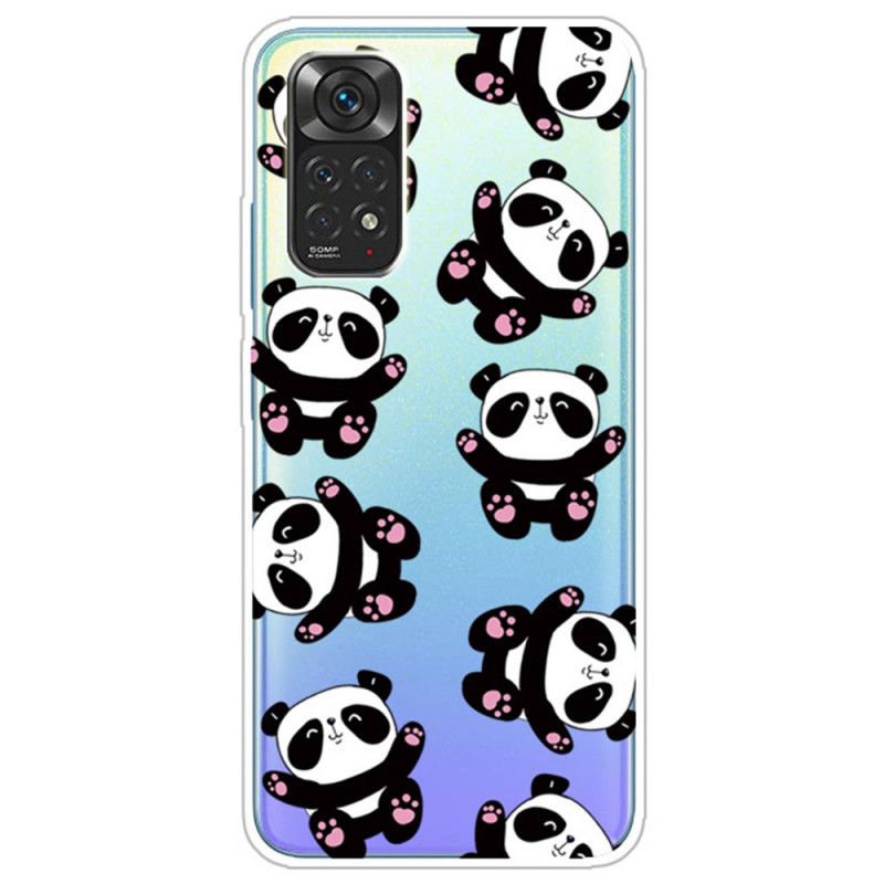 Cover Xiaomi Redmi Note 11 Pro 4G / 5G Sjove Pandaer