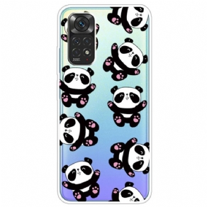 Cover Xiaomi Redmi Note 11 Pro 4G / 5G Sjove Pandaer