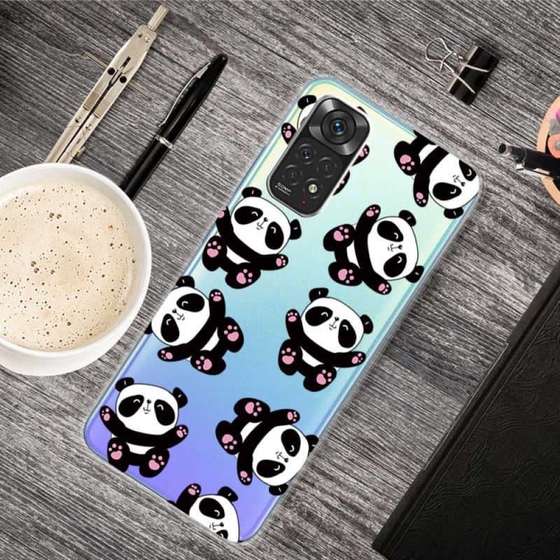 Cover Xiaomi Redmi Note 11 Pro 4G / 5G Sjove Pandaer