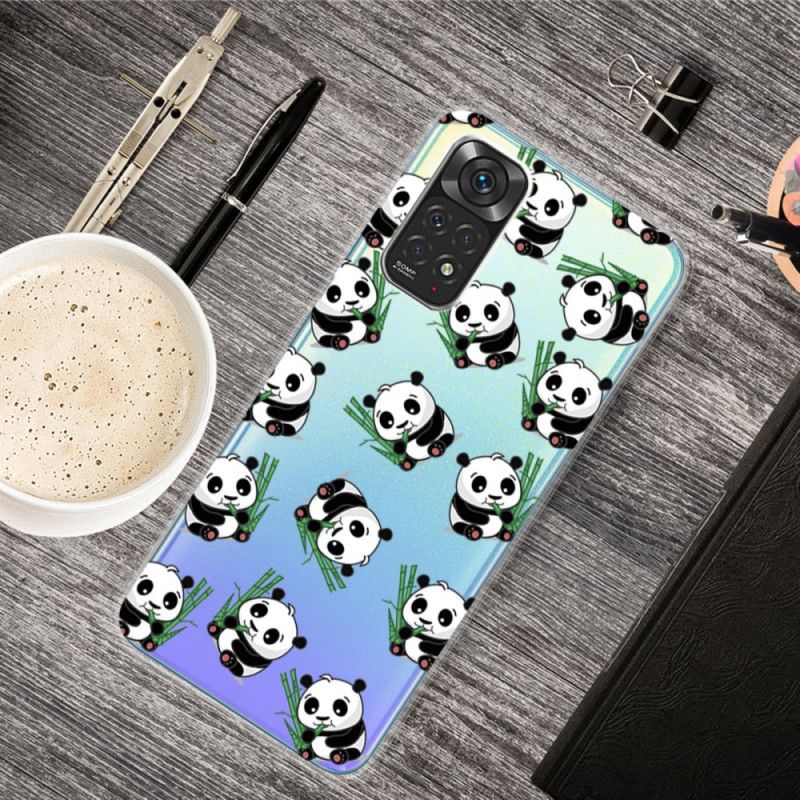 Cover Xiaomi Redmi Note 11 Pro 4G / 5G Små Pandaer