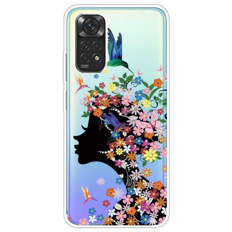 Cover Xiaomi Redmi Note 11 Pro 4G / 5G Smukt Blomsterhoved