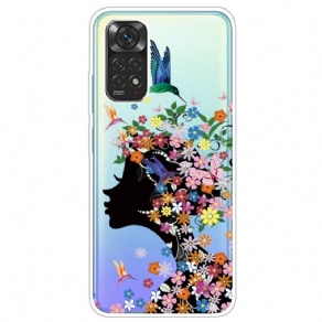 Cover Xiaomi Redmi Note 11 Pro 4G / 5G Smukt Blomsterhoved