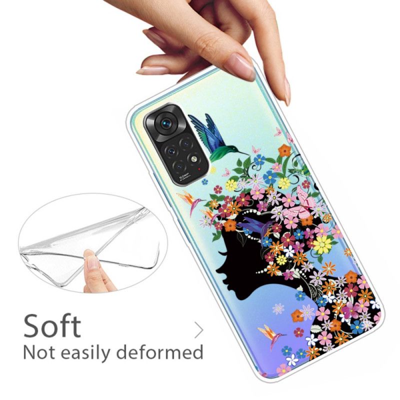 Cover Xiaomi Redmi Note 11 Pro 4G / 5G Smukt Blomsterhoved