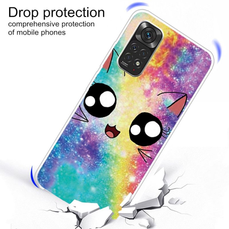 Cover Xiaomi Redmi Note 11 Pro 4G / 5G Tegnefilm Kat