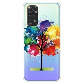 Cover Xiaomi Redmi Note 11 Pro 4G / 5G Transparent Akvareltræ