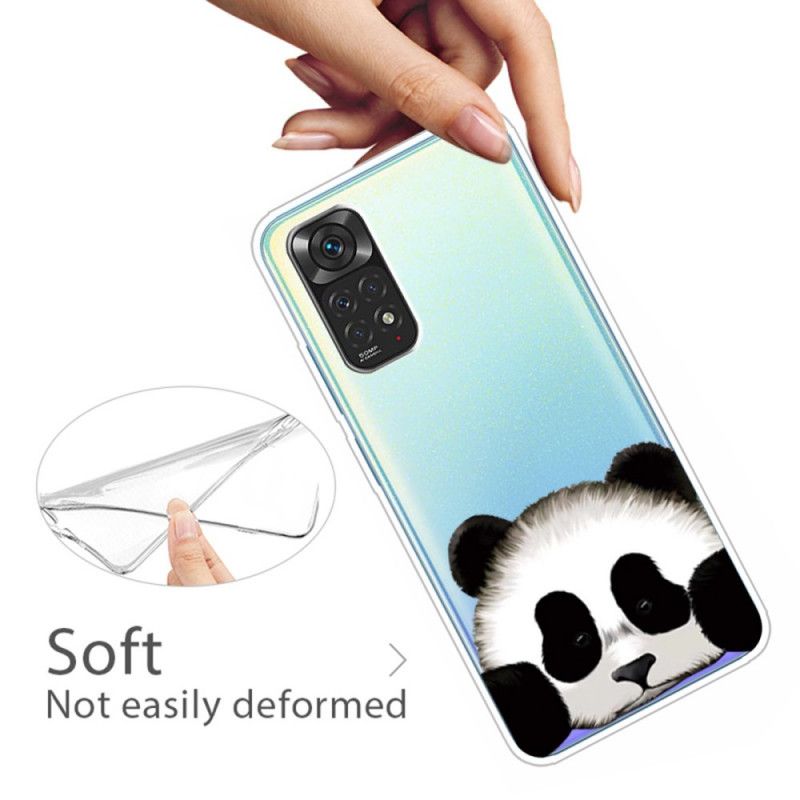 Cover Xiaomi Redmi Note 11 Pro 4G / 5G Transparent Panda