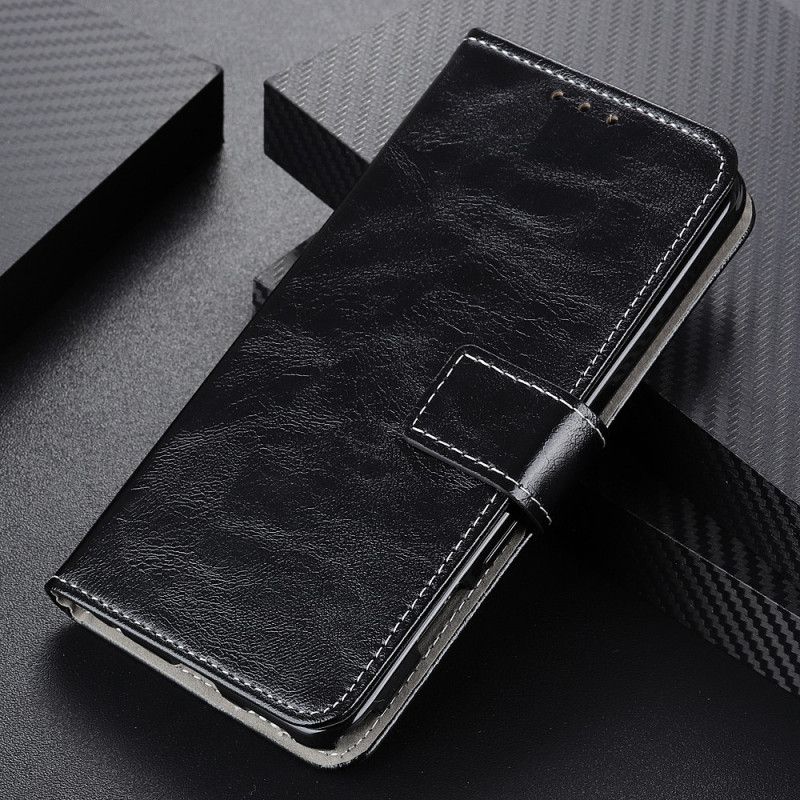 Flip Cover Xiaomi Redmi Note 11 Pro 4G / 5G Blanke Og Synlige Sømme