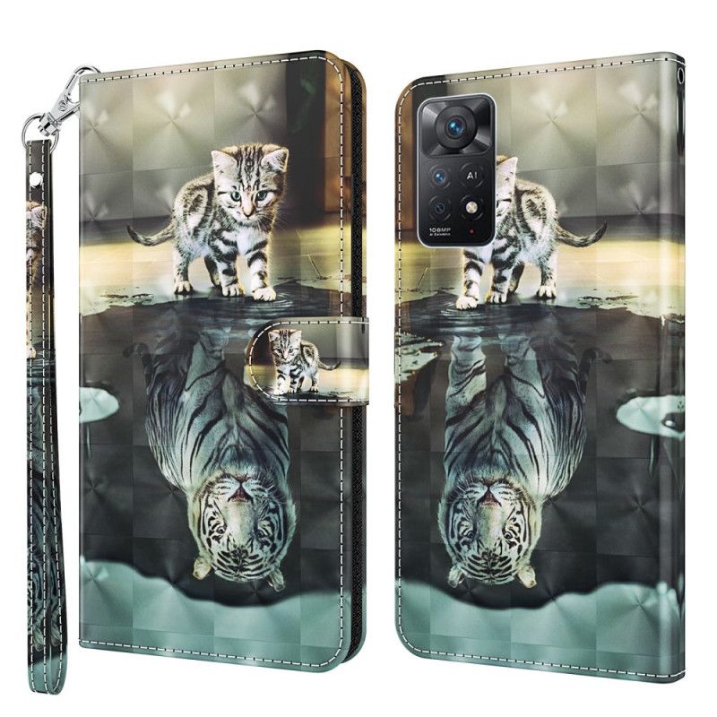 Flip Cover Xiaomi Redmi Note 11 Pro 4G / 5G Ernest The Tiger