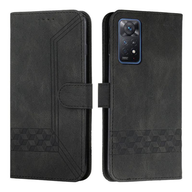 Flip Cover Xiaomi Redmi Note 11 Pro 4G / 5G Friese Lædereffekt