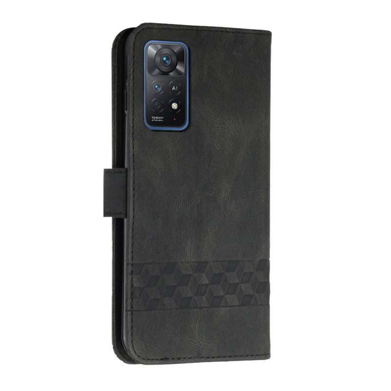 Flip Cover Xiaomi Redmi Note 11 Pro 4G / 5G Friese Lædereffekt