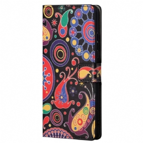 Flip Cover Xiaomi Redmi Note 11 Pro 4G / 5G Galaksetegninger