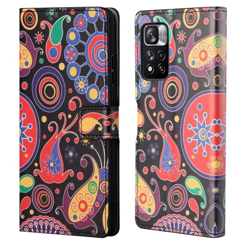 Flip Cover Xiaomi Redmi Note 11 Pro 4G / 5G Galaksetegninger