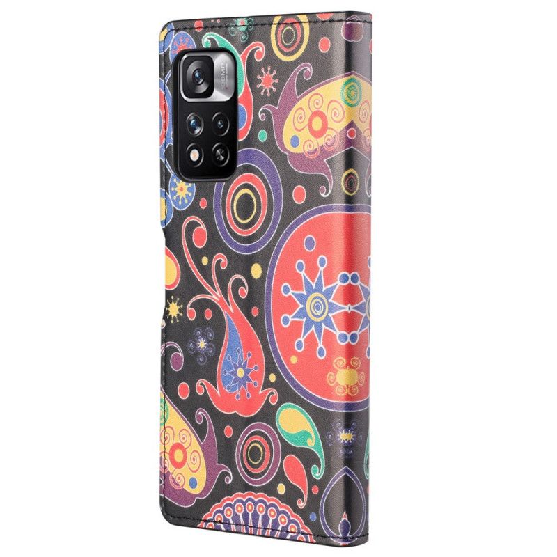 Flip Cover Xiaomi Redmi Note 11 Pro 4G / 5G Galaksetegninger