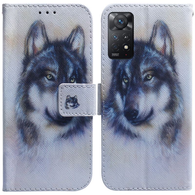 Flip Cover Xiaomi Redmi Note 11 Pro 4G / 5G Hundeblik