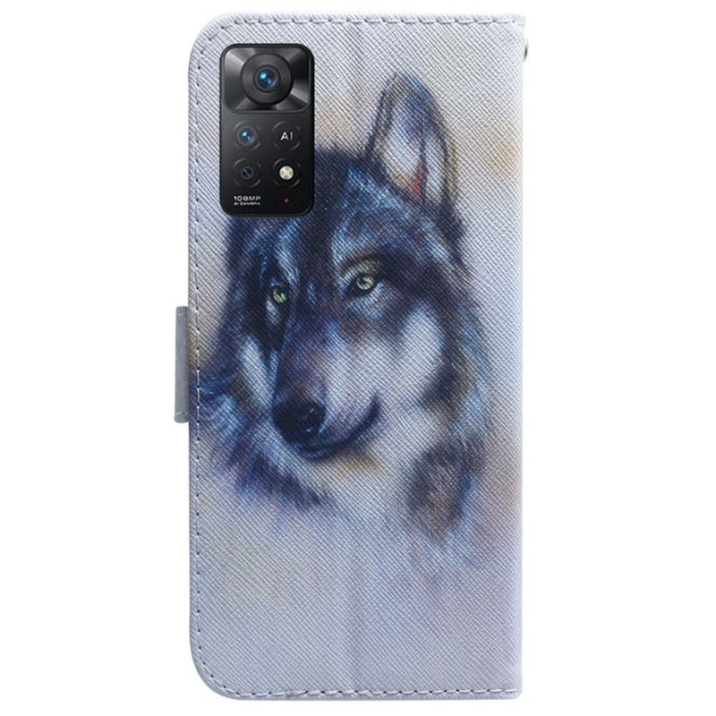 Flip Cover Xiaomi Redmi Note 11 Pro 4G / 5G Hundeblik