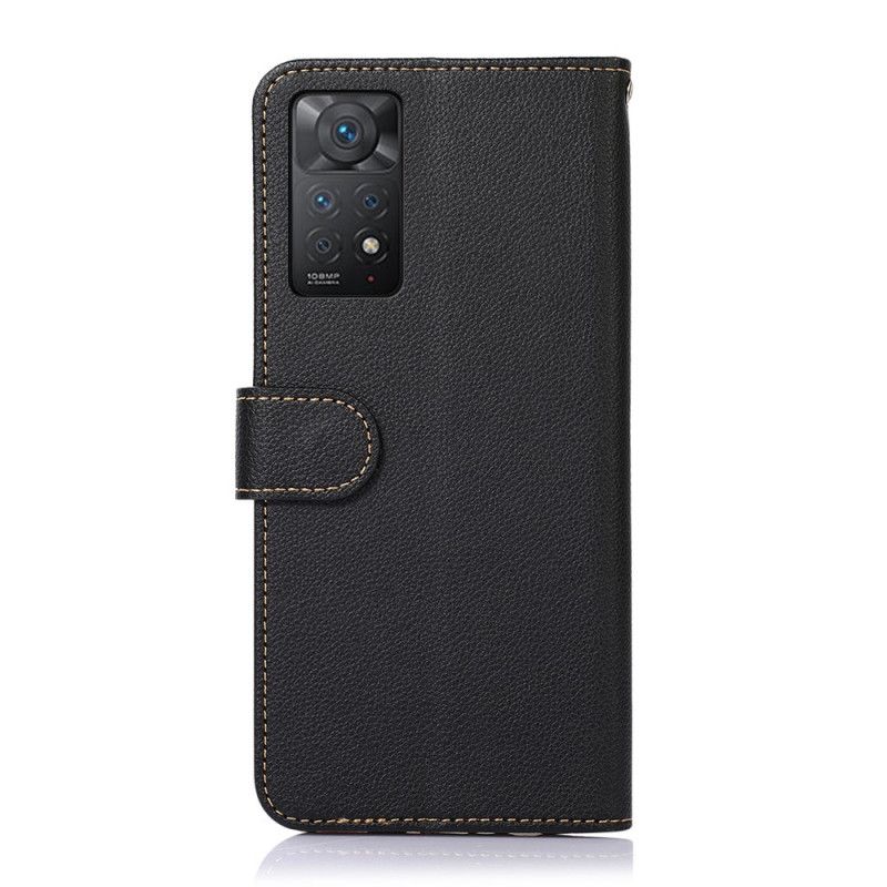 Flip Cover Xiaomi Redmi Note 11 Pro 4G / 5G Liche Style Rfid Khazneh