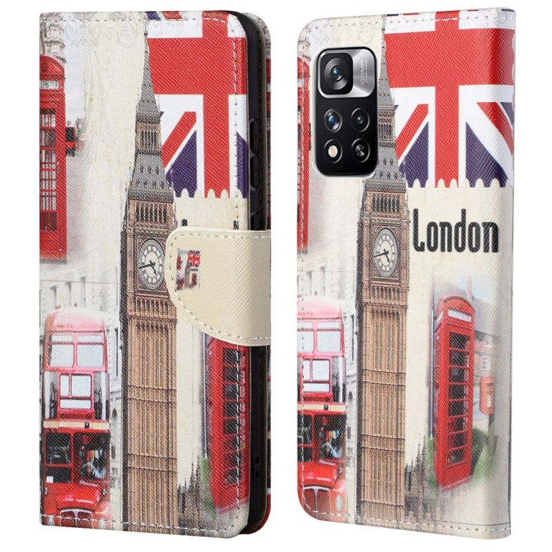 Flip Cover Xiaomi Redmi Note 11 Pro 4G / 5G London Life