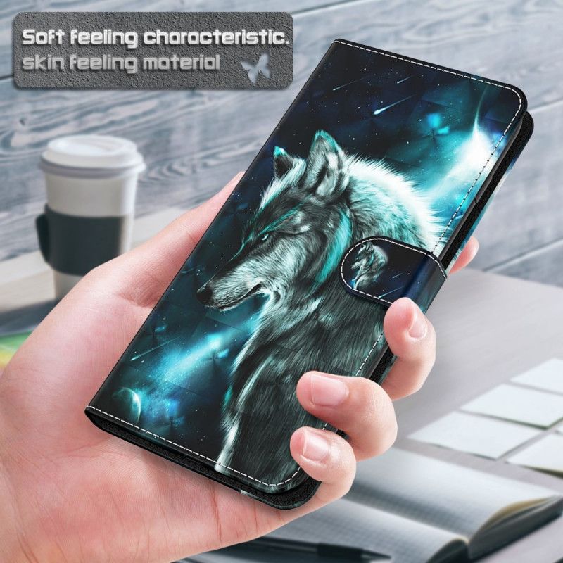 Flip Cover Xiaomi Redmi Note 11 Pro 4G / 5G Majestisk Ulv