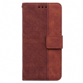 Flip Cover Xiaomi Redmi Note 11 Pro 4G / 5G Med Snor Thongmønster