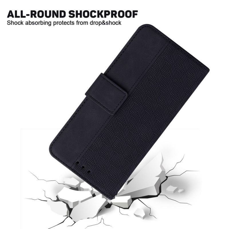 Flip Cover Xiaomi Redmi Note 11 Pro 4G / 5G Med Snor Thongmønster