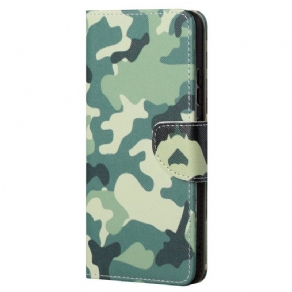 Flip Cover Xiaomi Redmi Note 11 Pro 4G / 5G Militær Camouflage