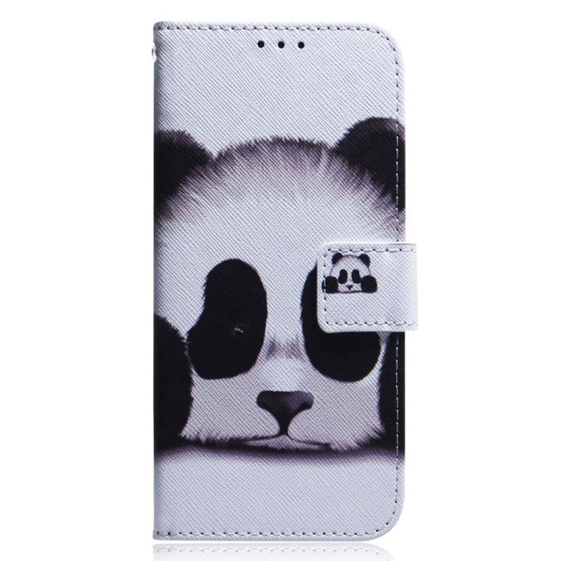 Flip Cover Xiaomi Redmi Note 11 Pro 4G / 5G Panda Ansigt