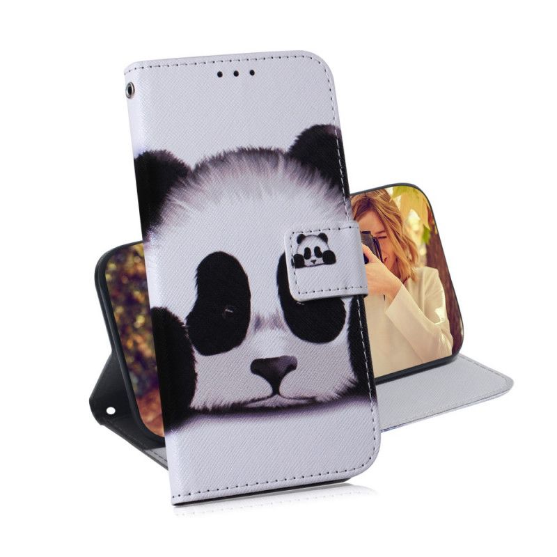 Flip Cover Xiaomi Redmi Note 11 Pro 4G / 5G Panda Ansigt