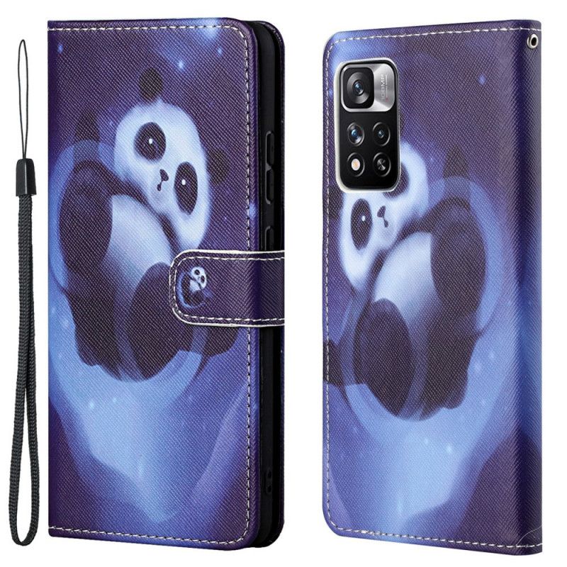 Flip Cover Xiaomi Redmi Note 11 Pro 4G / 5G Panda Space