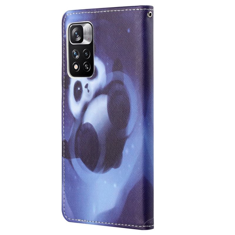 Flip Cover Xiaomi Redmi Note 11 Pro 4G / 5G Panda Space