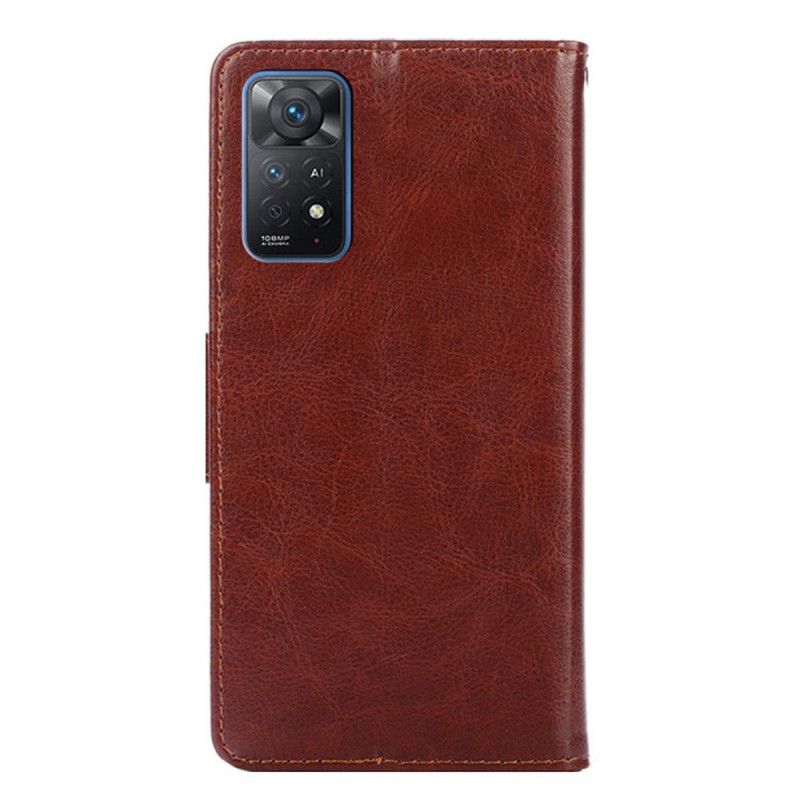 Flip Cover Xiaomi Redmi Note 11 Pro 4G / 5G Retro Kunstlæder