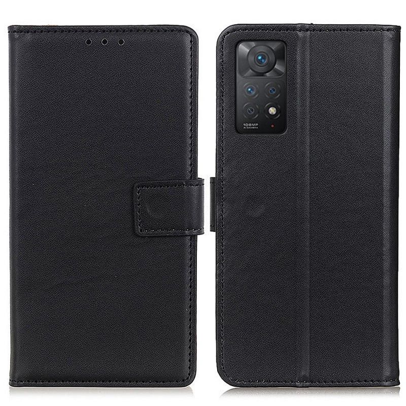 Flip Cover Xiaomi Redmi Note 11 Pro 4G / 5G Simpelt Kunstlæder