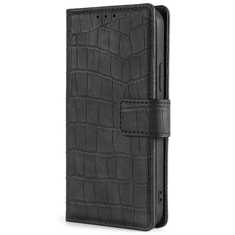 Flip Cover Xiaomi Redmi Note 11 Pro 4G / 5G Skin-touch Krokodille