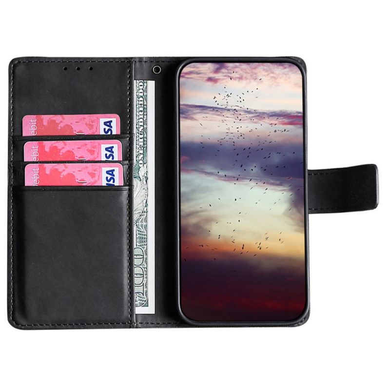 Flip Cover Xiaomi Redmi Note 11 Pro 4G / 5G Skin-touch Krokodille