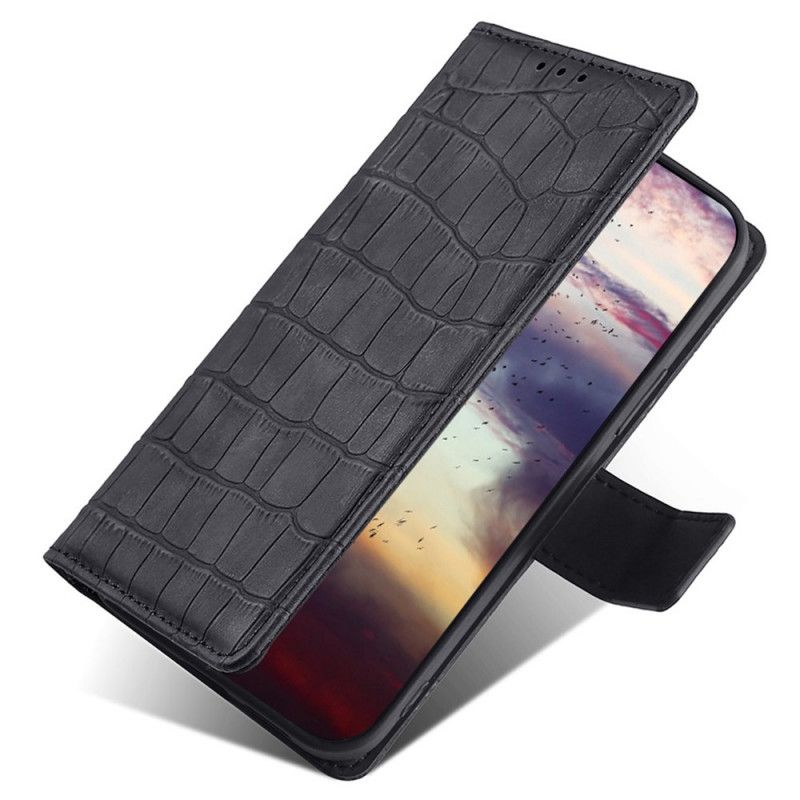 Flip Cover Xiaomi Redmi Note 11 Pro 4G / 5G Skin-touch Krokodille