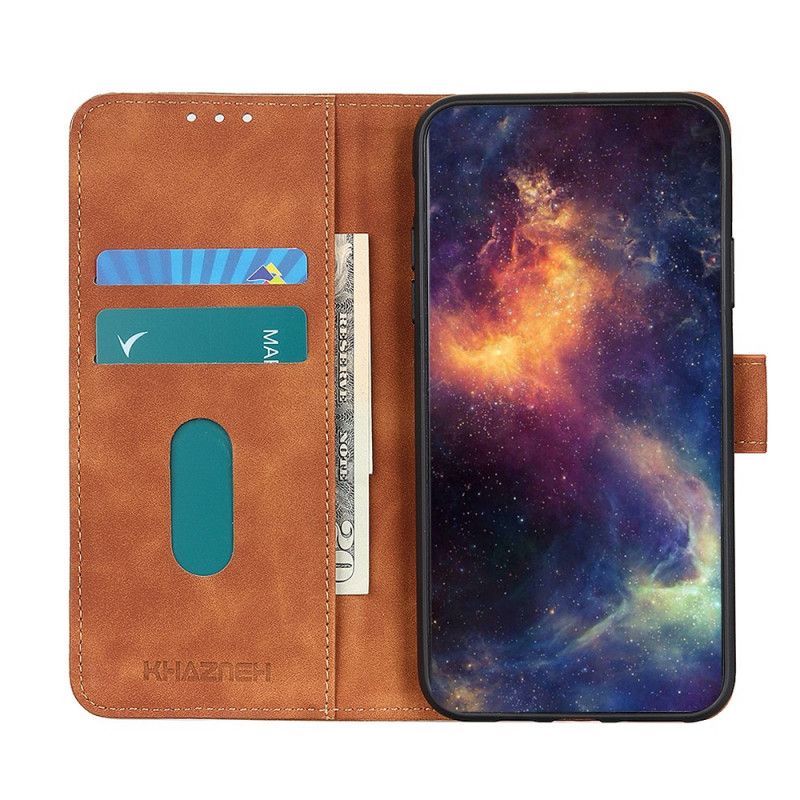 Flip Cover Xiaomi Redmi Note 11 Pro 4G / 5G Vintage Lædereffekt Khazneh