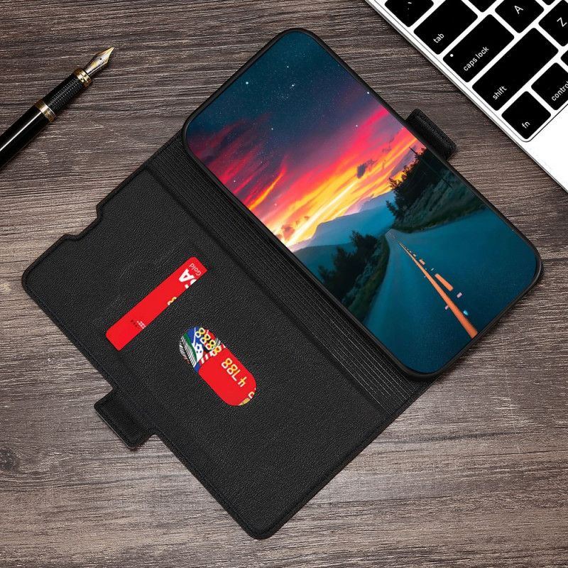 Læder Cover Xiaomi Redmi Note 11 Pro 4G / 5G Flip Cover Dobbelt Nye Farver Flap