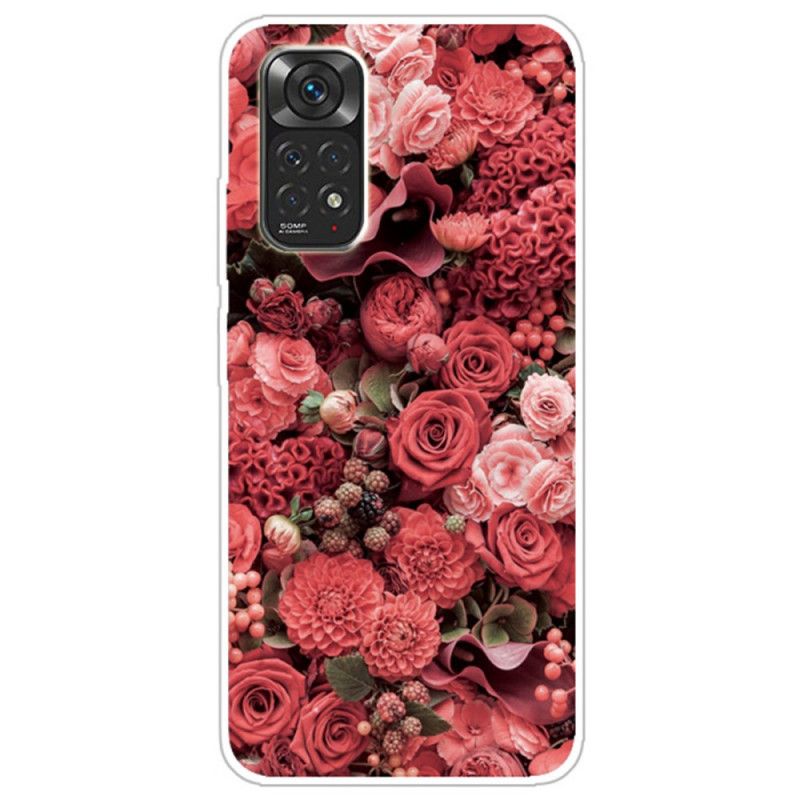 Mobilcover Xiaomi Redmi Note 11 Pro 4G / 5G Intense Blomster