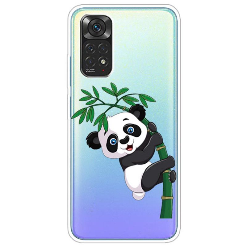 Mobilcover Xiaomi Redmi Note 11 Pro 4G / 5G Panda På Bambus