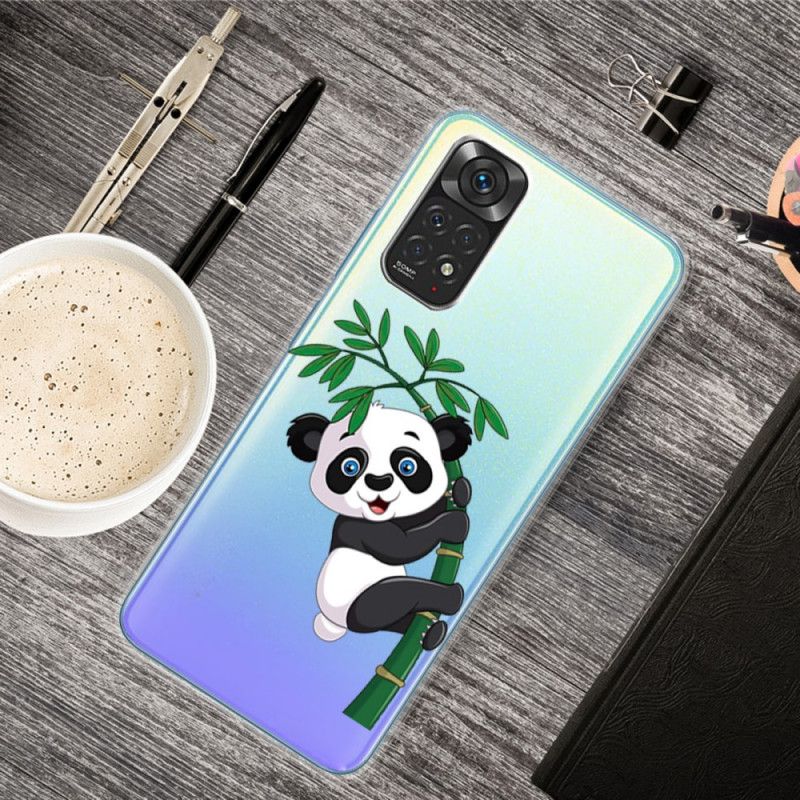 Mobilcover Xiaomi Redmi Note 11 Pro 4G / 5G Panda På Bambus