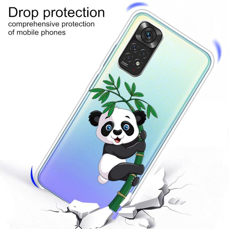 Mobilcover Xiaomi Redmi Note 11 Pro 4G / 5G Panda På Bambus