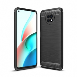 Cover Xiaomi Redmi Note 9 5G / 9T 5G Børstet Kulfiber