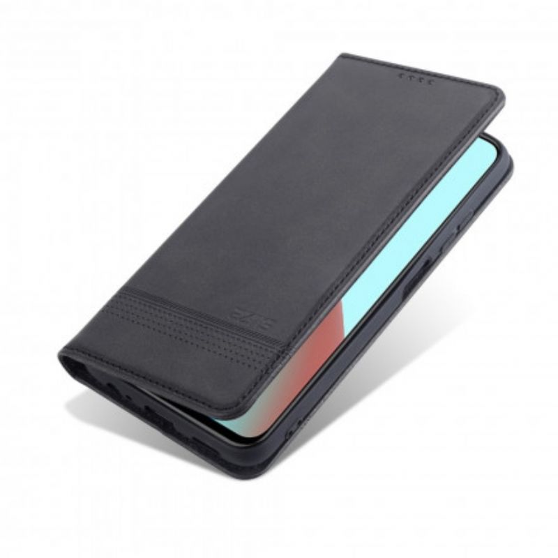 Cover Xiaomi Redmi Note 9 5G / 9T 5G Flip Cover Azns Læderstil