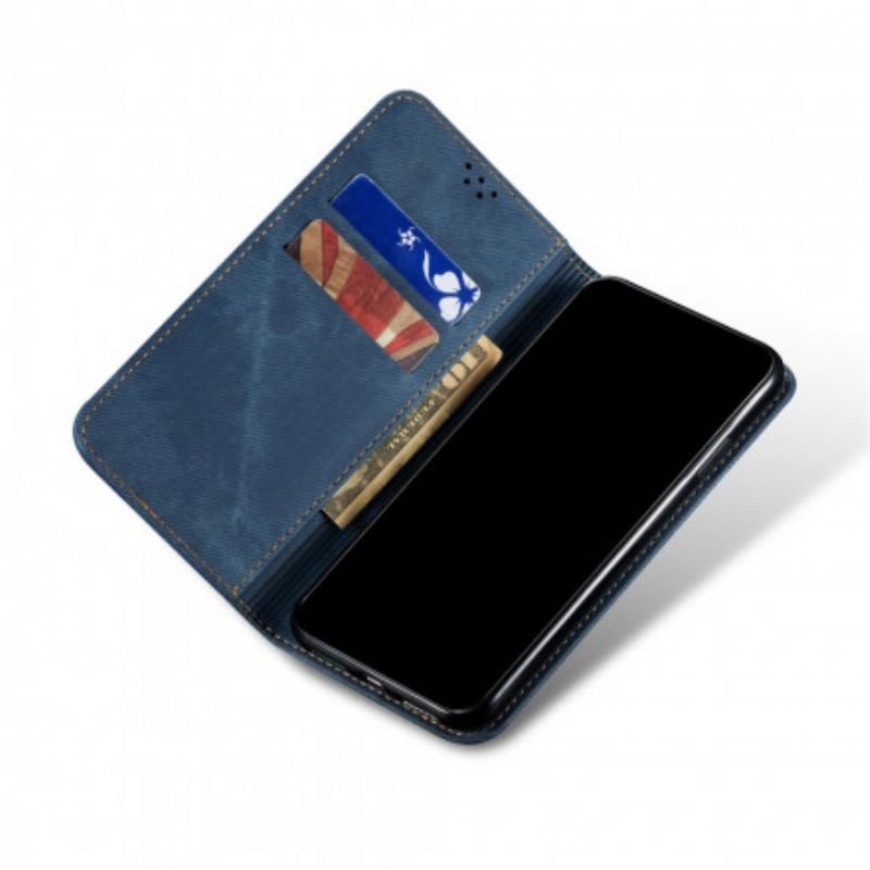 Cover Xiaomi Redmi Note 9 5G / 9T 5G Flip Cover Denimstof